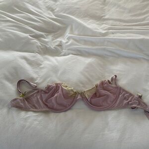 Victoria's Secret Pink and yellow Lace Bra